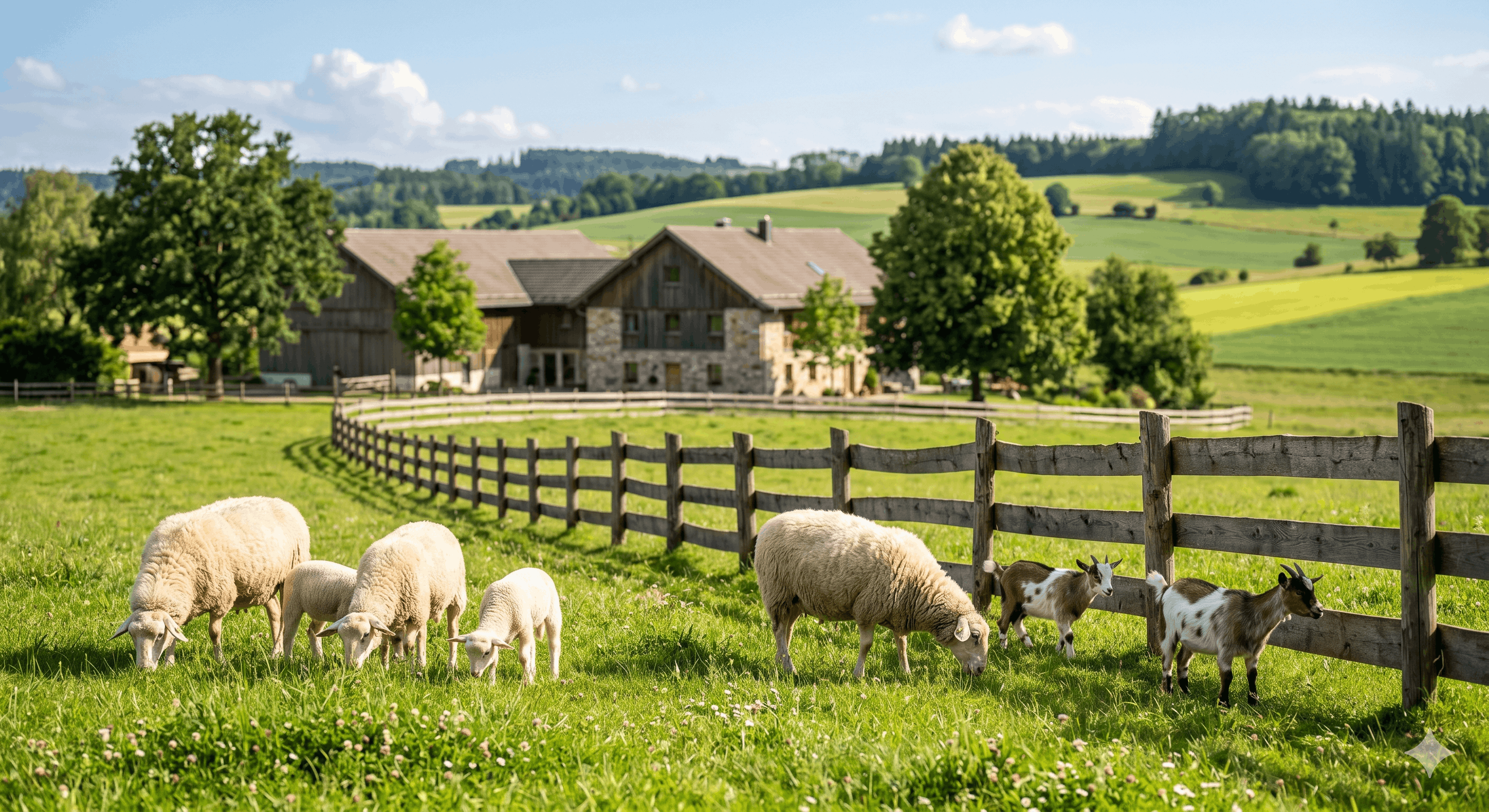 Ziegen auf der Weide